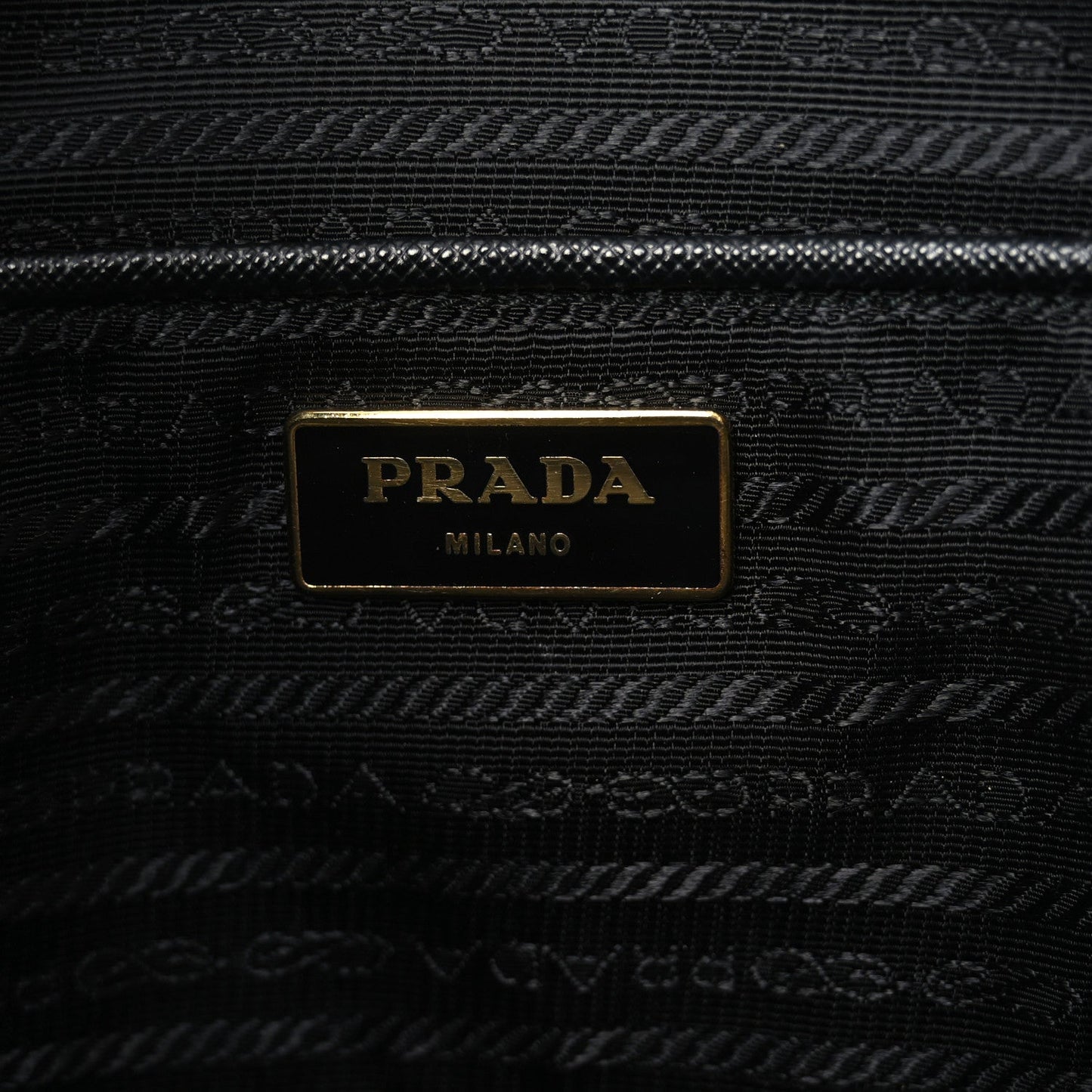 Prada Saffiano Lux Large Galleria Double Zip Tote Black