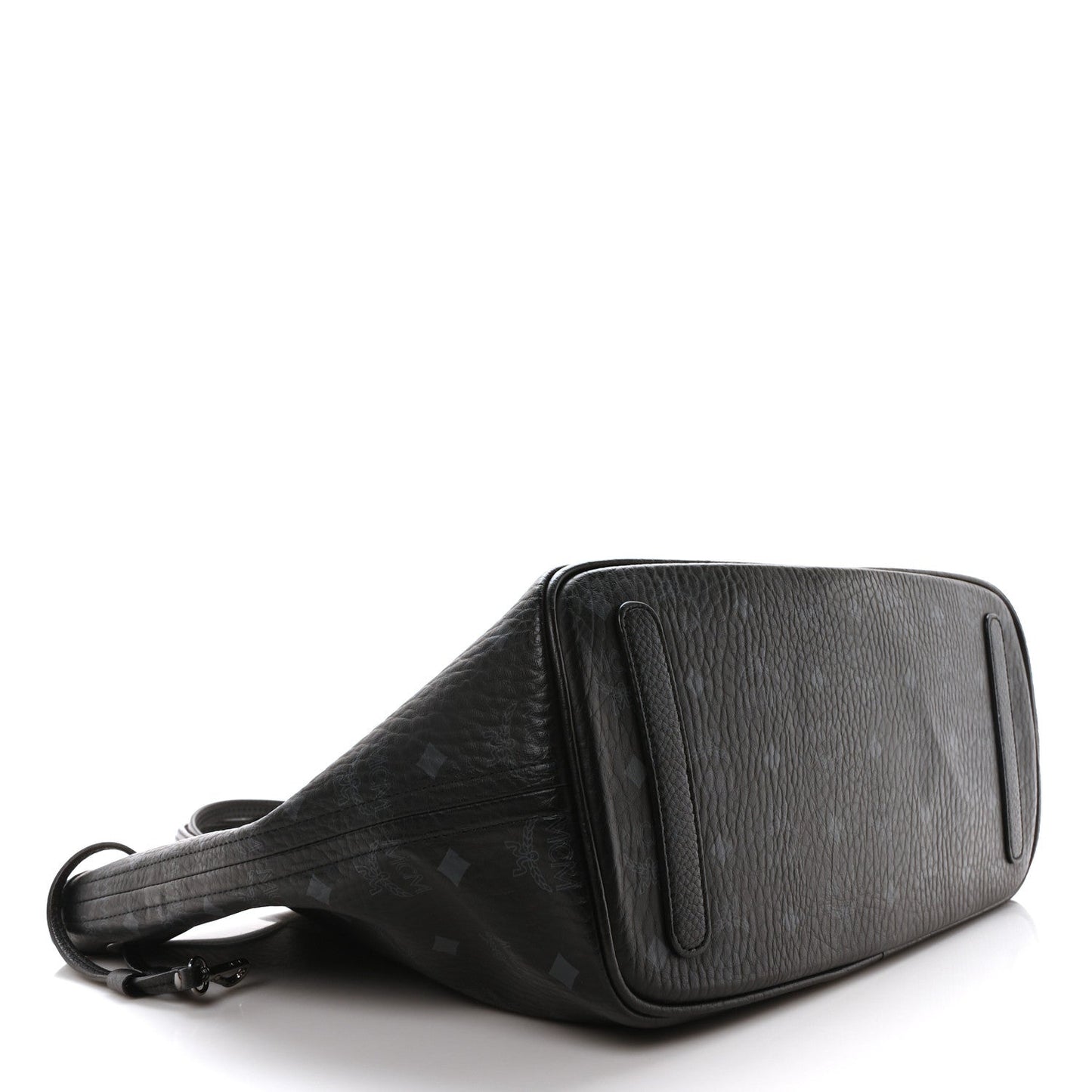 MCM MCM Visetos Large Liz Reversible Shopper Tote Black
