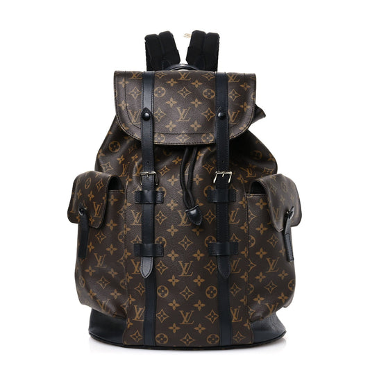 Louis Vuitton Monogram Macassar Christopher PM Backpack