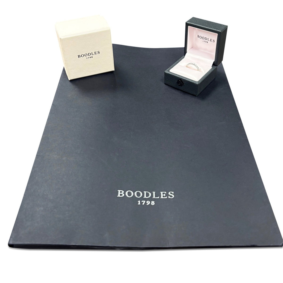 Boodles Brilliant Cut Full Eternity Ring - Platinum