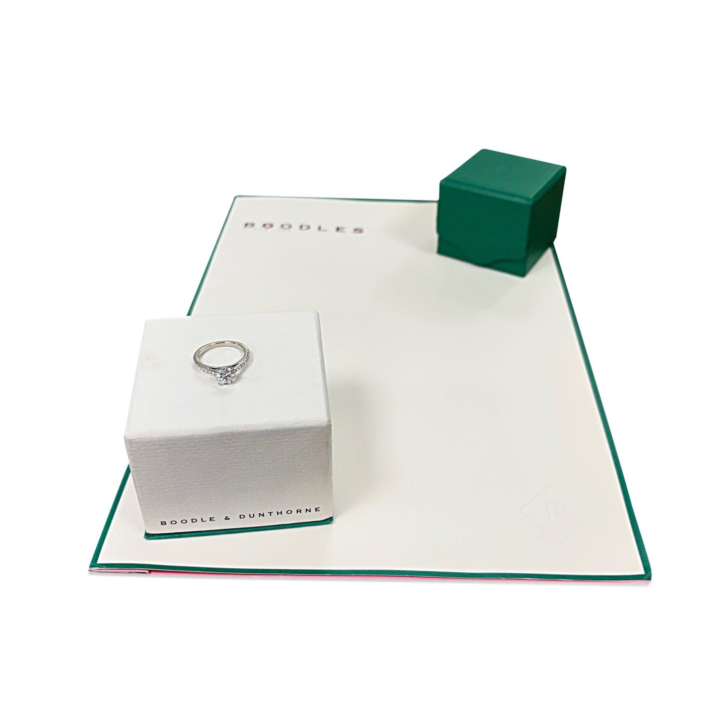 Boodles Certificated Solitaire Brilliant Cut Diamond Ring - Platinum