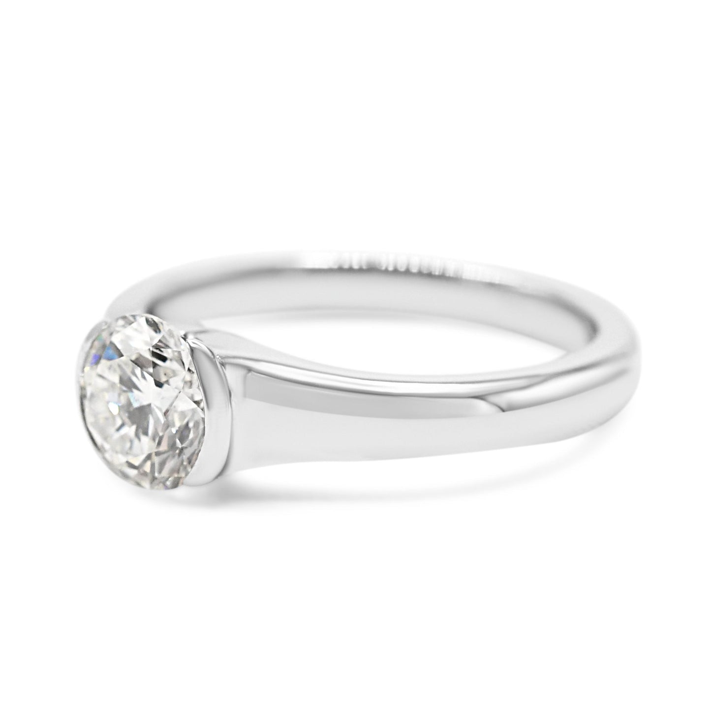 Boodles Solitaire Brilliant Cut Diamond Ring - Platinum