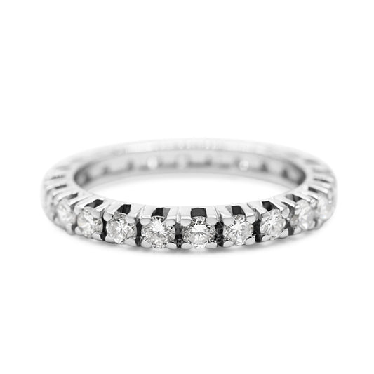 Brilliant Cut Diamond Full Eternity Ring 2.5mm