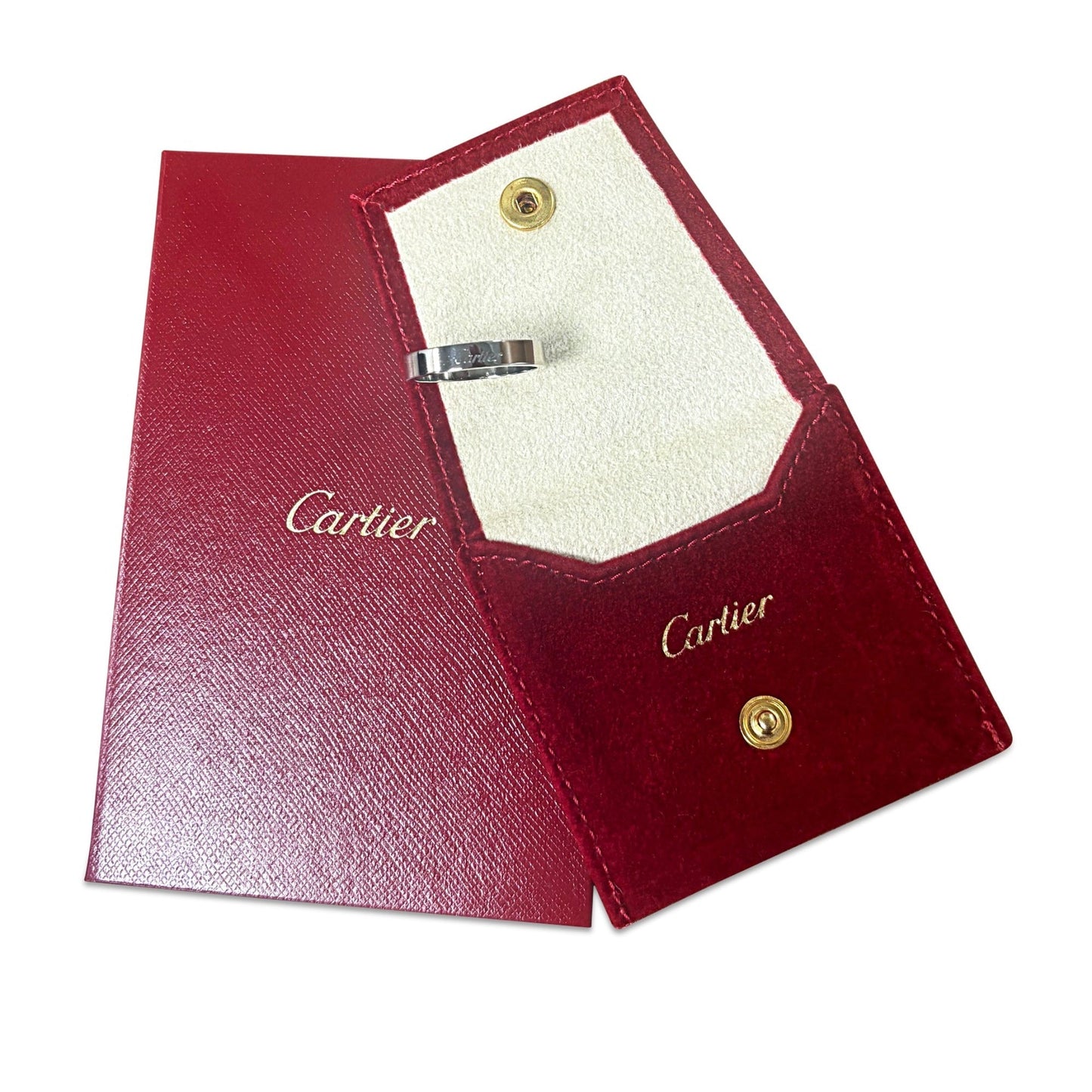 Cartier 4mm Wedding Band Size 61 - Platinum
