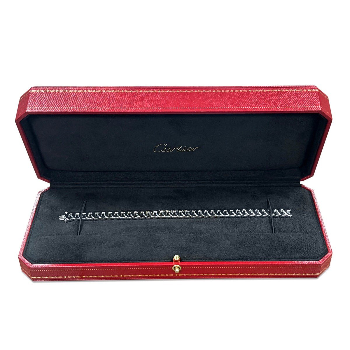 Cartier C de Cartier Link Bracelet In White
