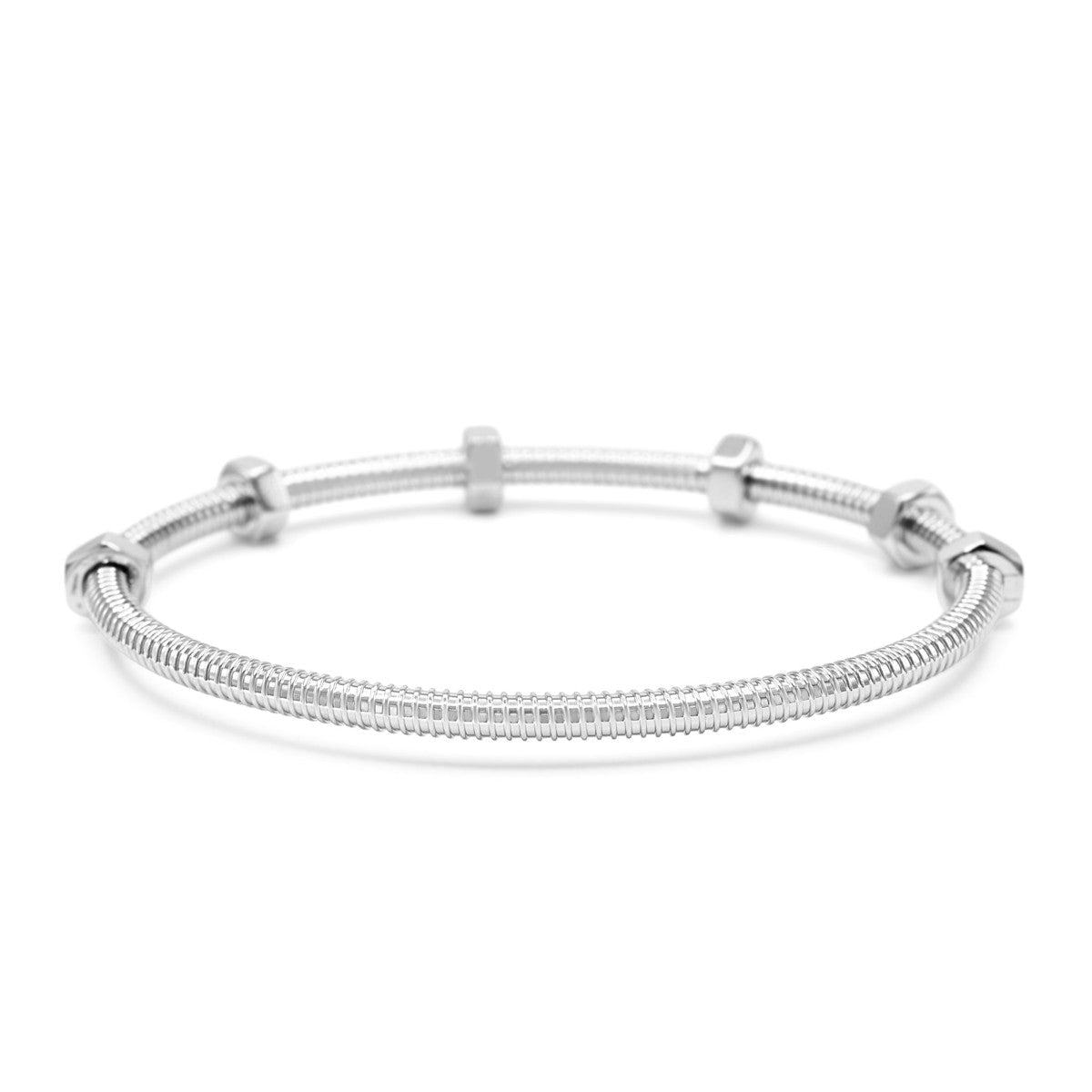 Cartier Ecrou Bracelet Size 18 - 18ct White Gold