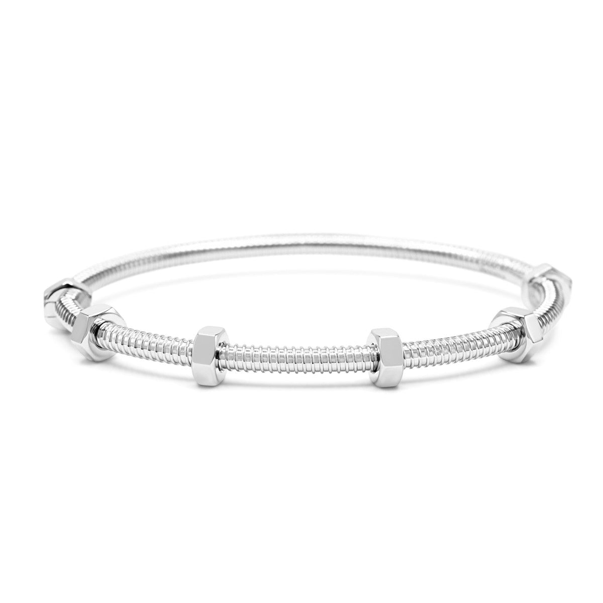 Cartier Ecrou Bracelet Size 18 - 18ct White Gold