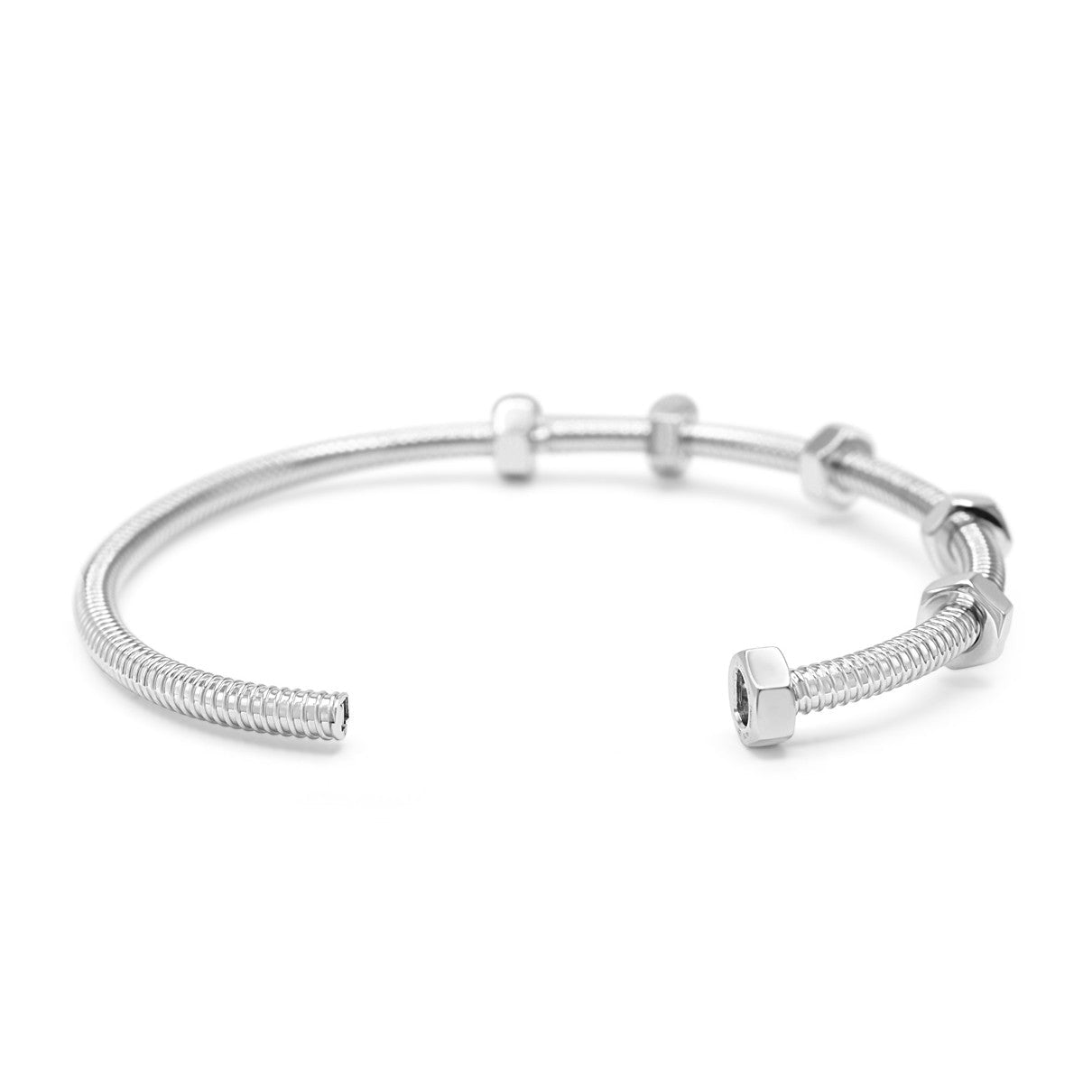 Cartier Ecrou Bracelet Size 18 - 18ct White Gold