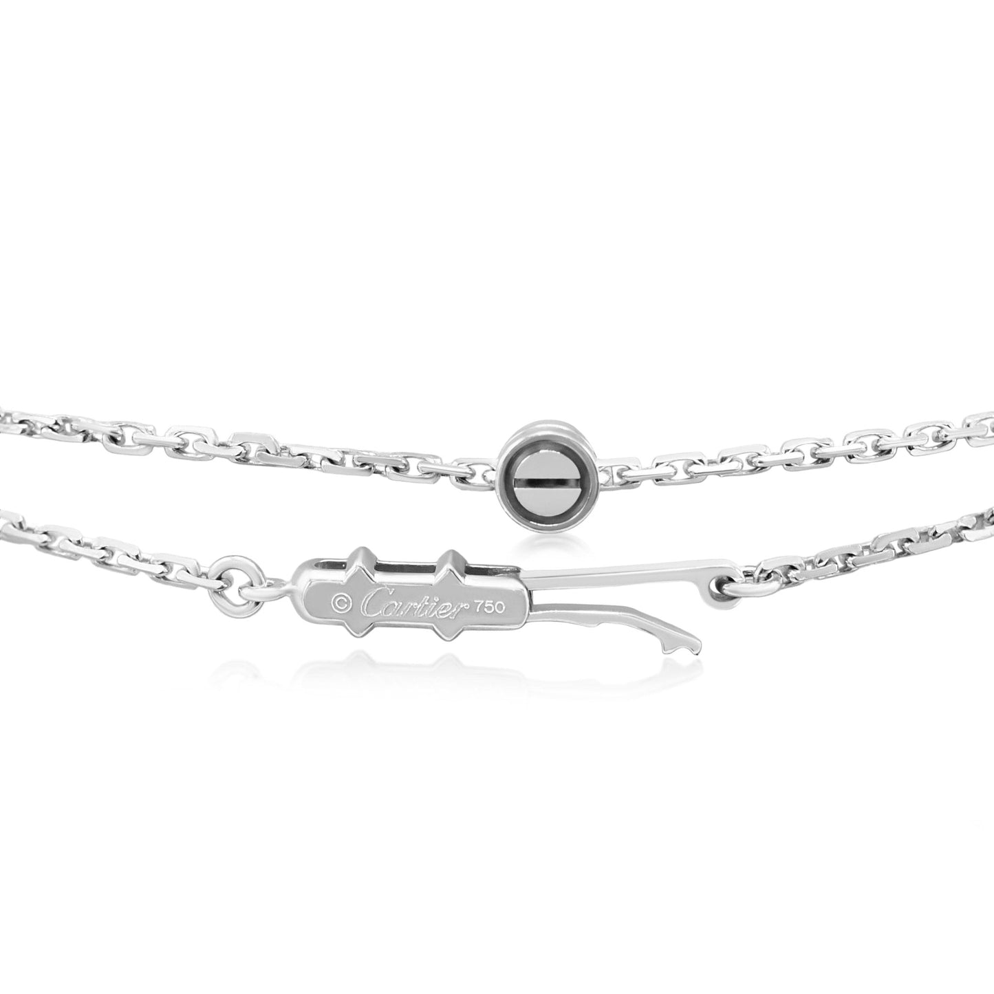 Cartier LOVE Stations Longchain 30 Motif Necklace