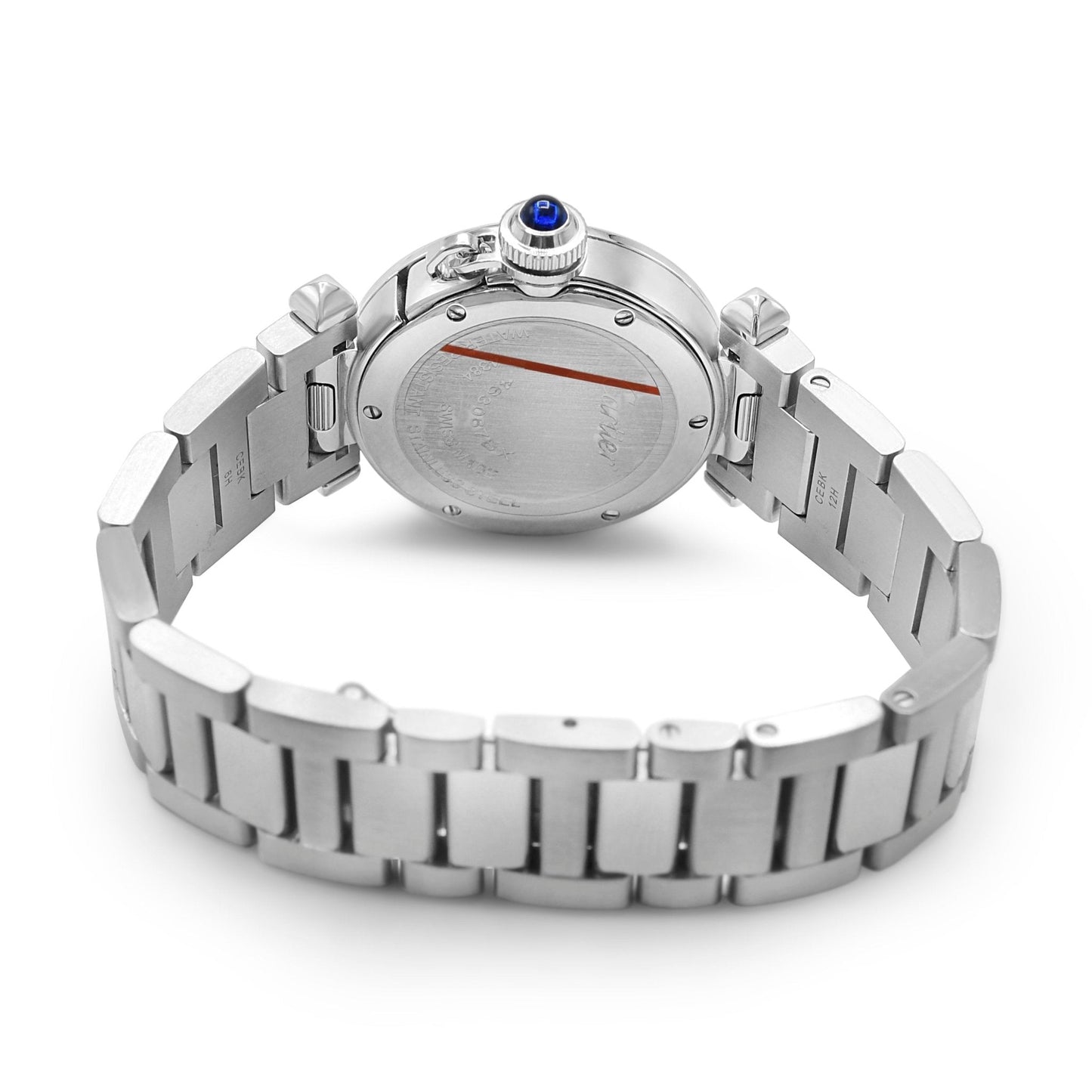 Cartier Pasha De Cartier 30mm, Quartz Steel Watch Ref WSPA0021