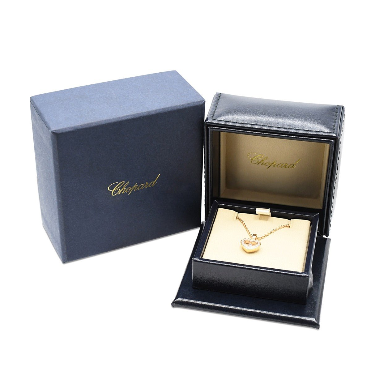 Chopard Happy Diamonds Icons Pendant Necklace - 18ct Rose Gold