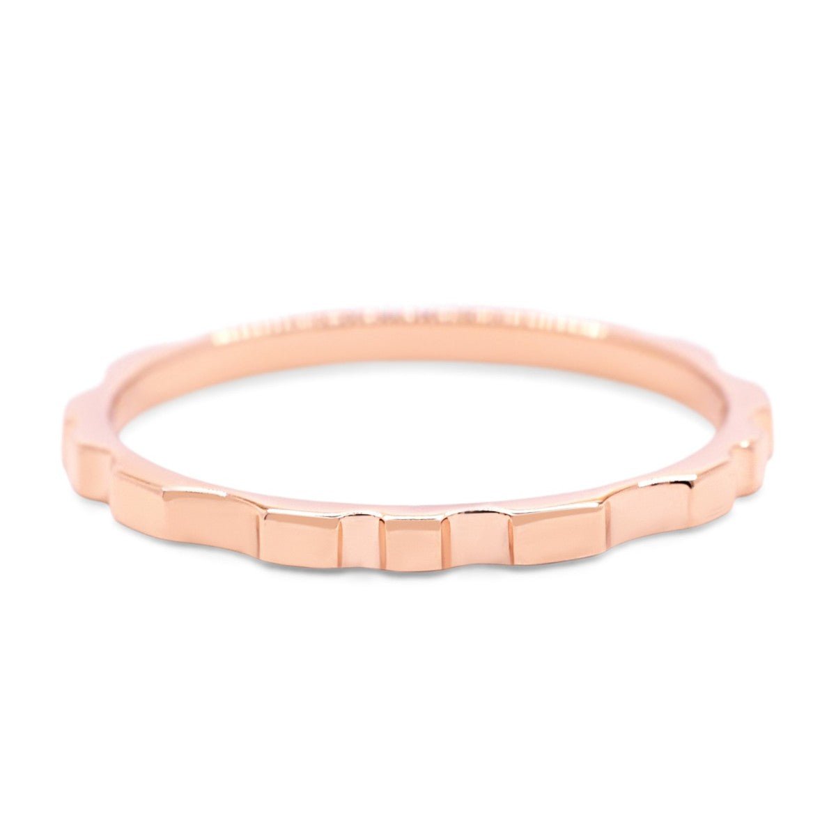 De Beers RVL Band Ring Size 60 - 18ct Rose Gold