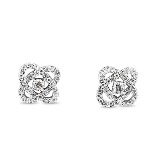 Diamond 0.30ct Earstuds - 18ct White Gold