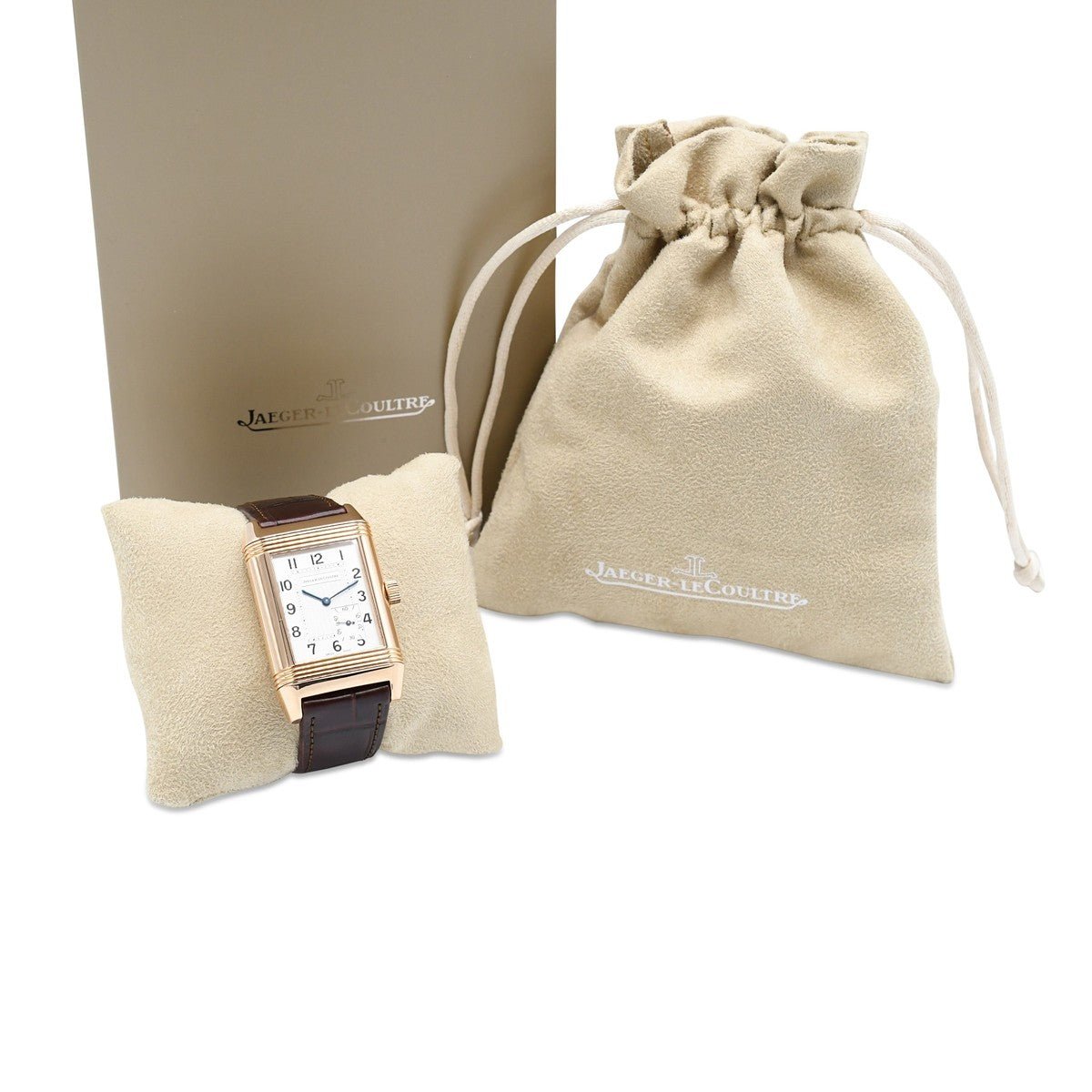 Jaeger- LeCoultre Reverso Grand Reserve 8 Day Watch - 18ct Rose Gold