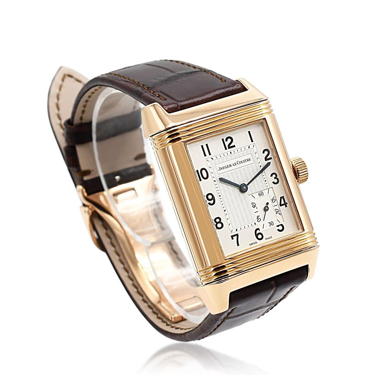 Jaeger- LeCoultre Reverso Grand Reserve 8 Day Watch - 18ct Rose Gold