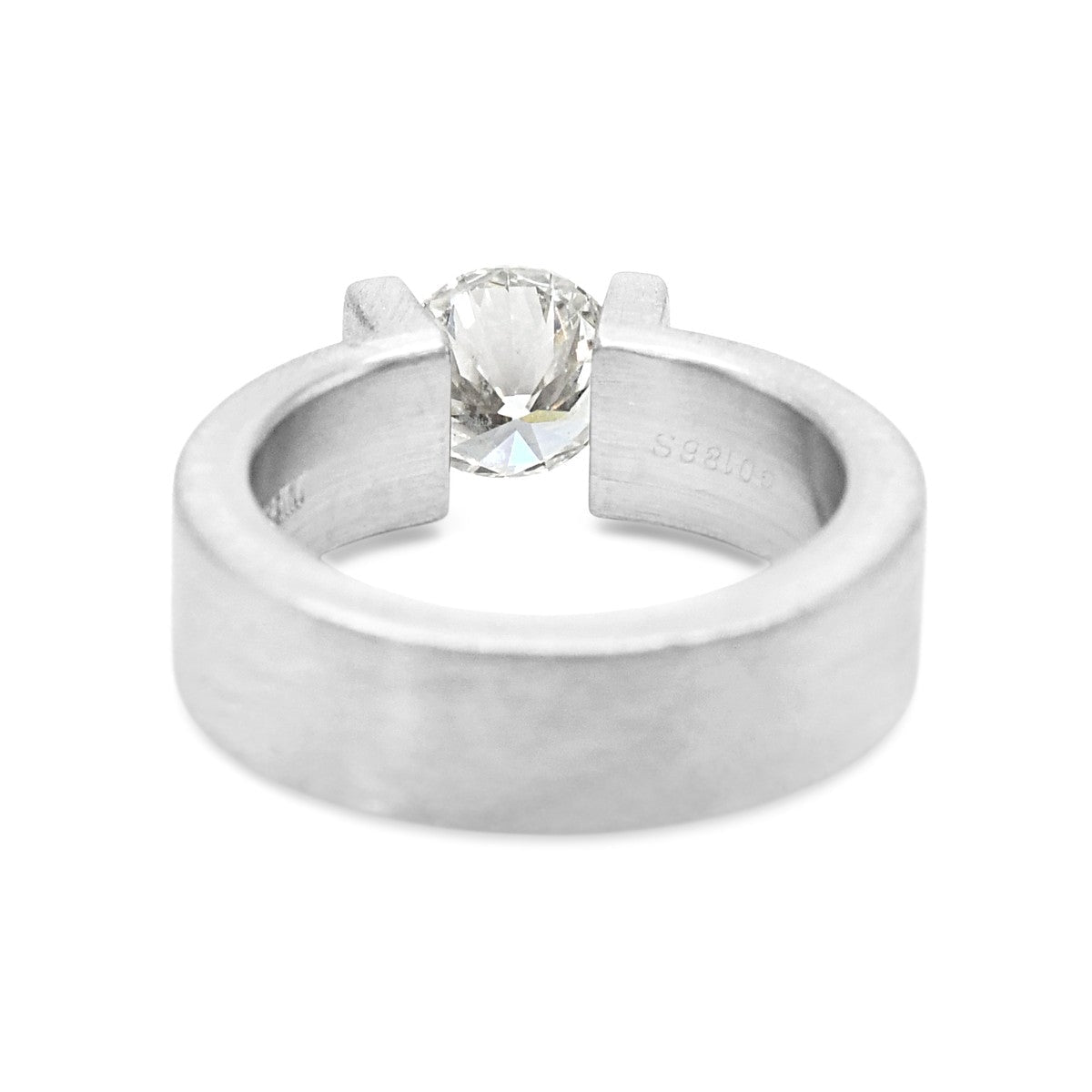 Niessing Certifictaed Solitaire Briliiant Cut 1.06ct Diamond Ring