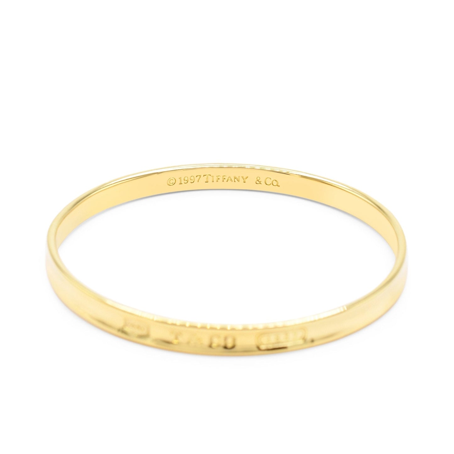 Oval Tiffany 1837 Bangle - Yellow