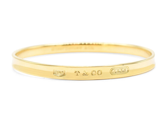 Oval Tiffany 1837 Bangle - Yellow