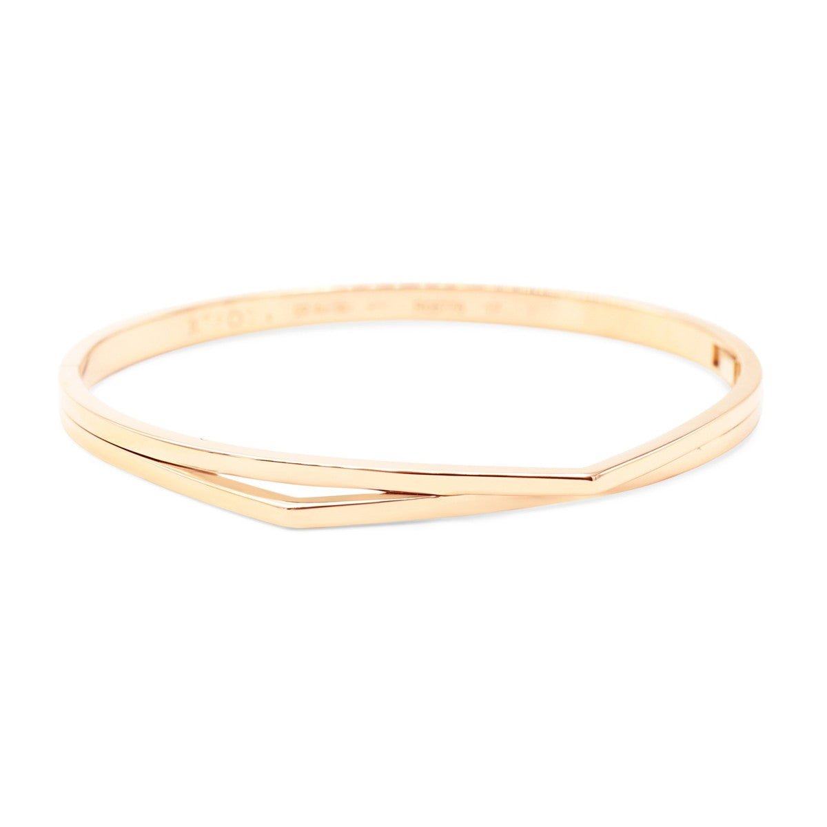 Repossi Antifer Two Row XS Bangle Size 17 In Rose