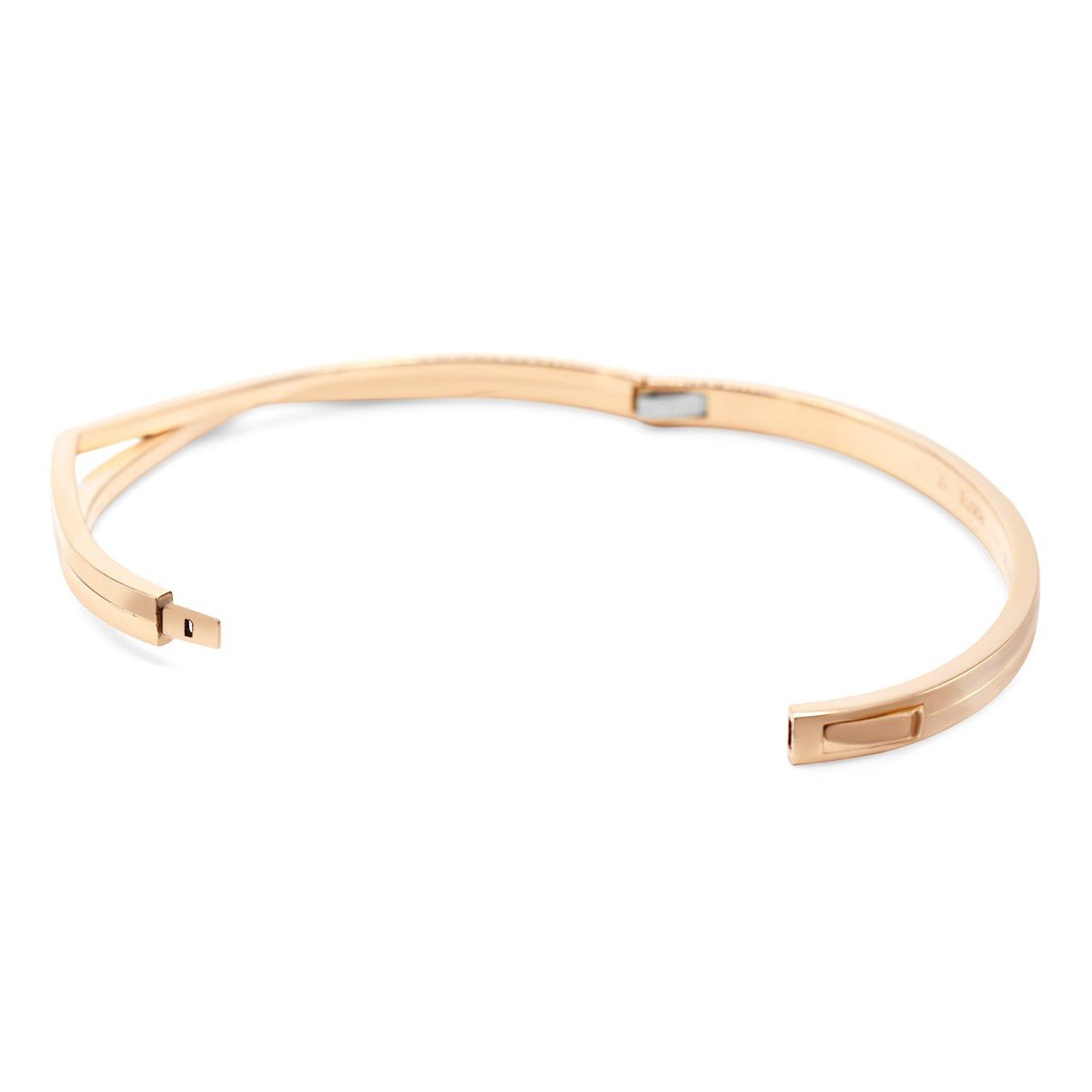 Repossi Antifer Two Row XS Bangle Size 17 In Rose