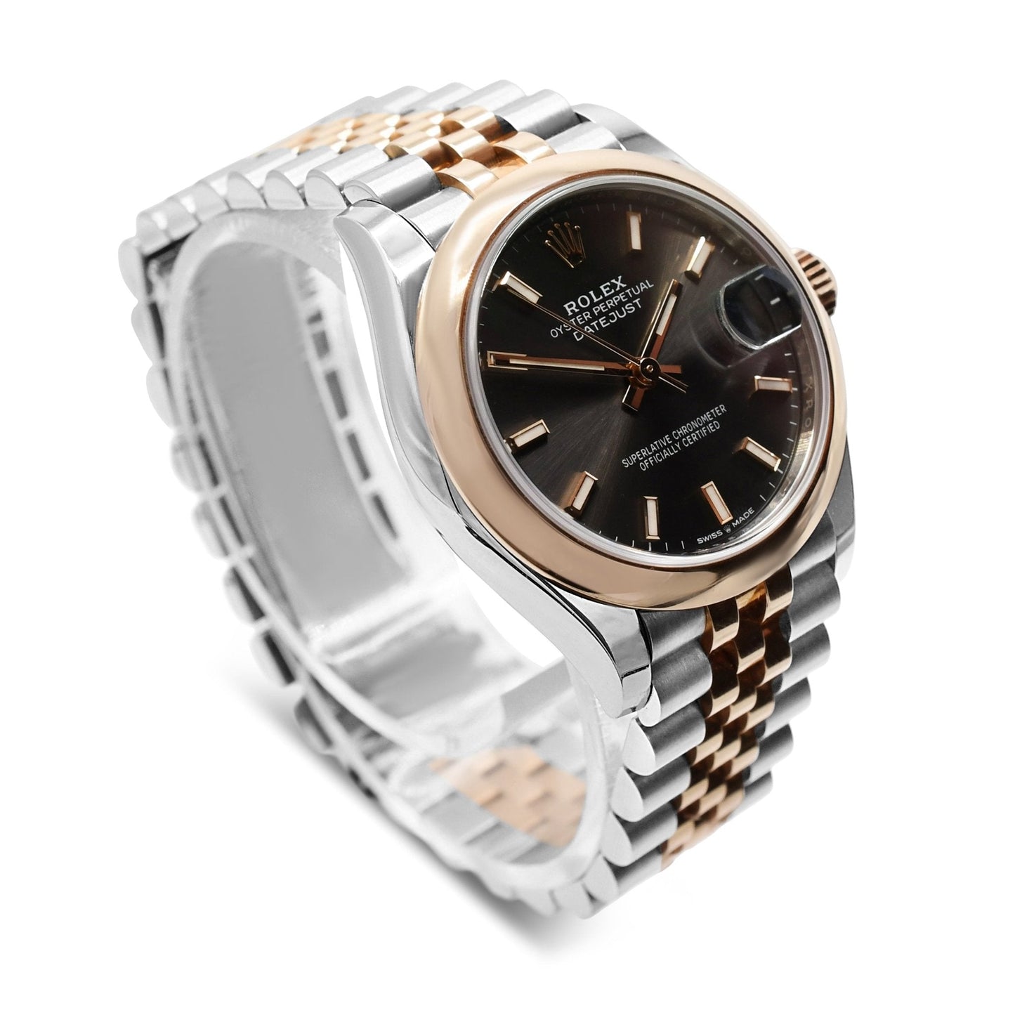 Rolex 31mm Oystersteel & Everose Datejust Reference 278241