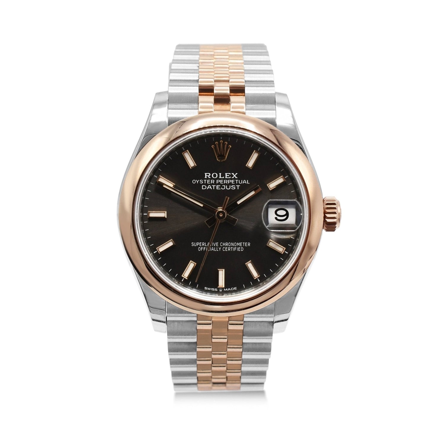 Rolex 31mm Oystersteel & Everose Datejust Reference 278241