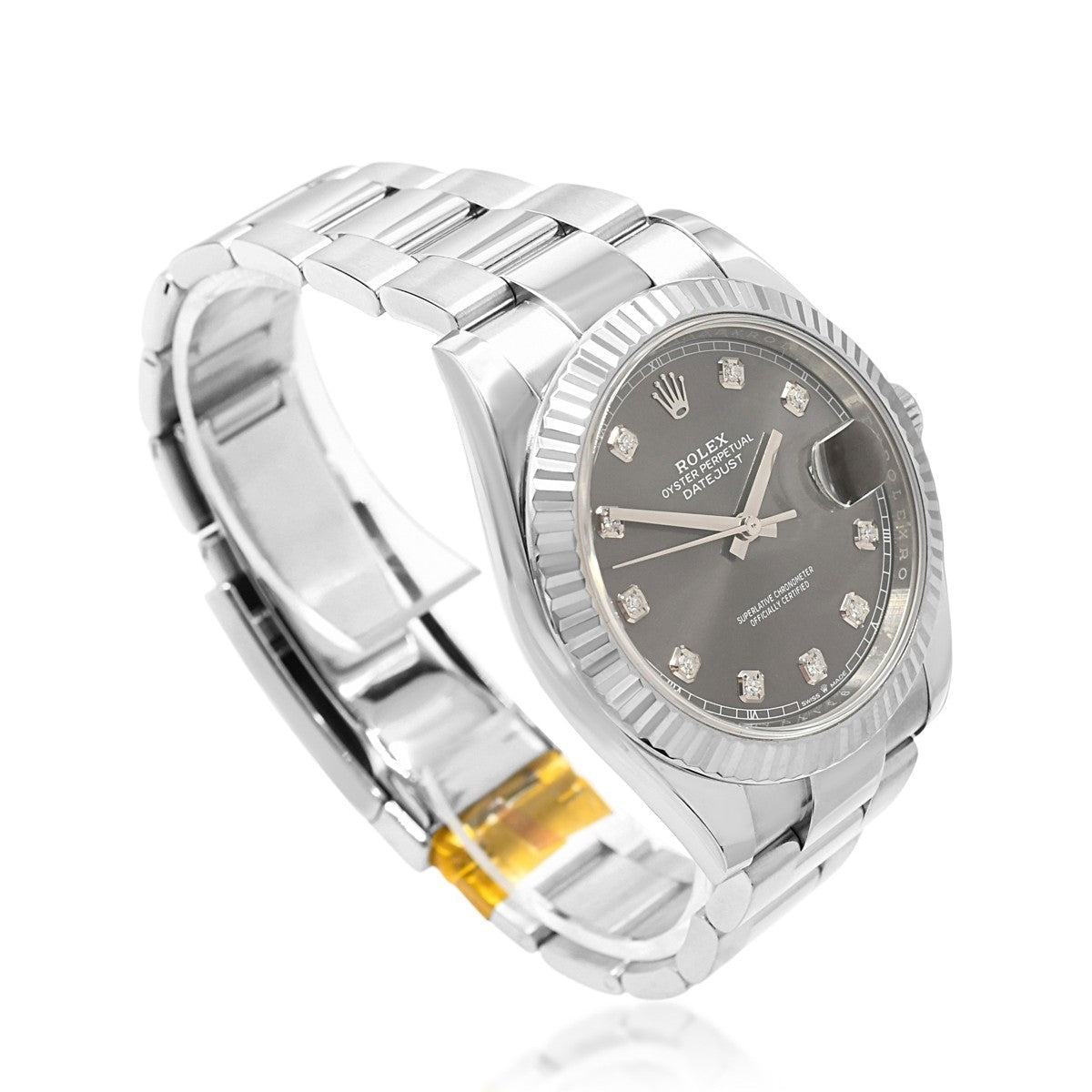 Rolex 41mm Datejust Oystersteel & 18ct White Gold - Ref 126334