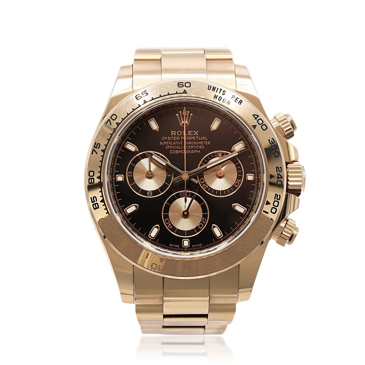 Rolex Cosmograph Daytona Oyster, 40 mm, Everose Gold - Ref 116505.