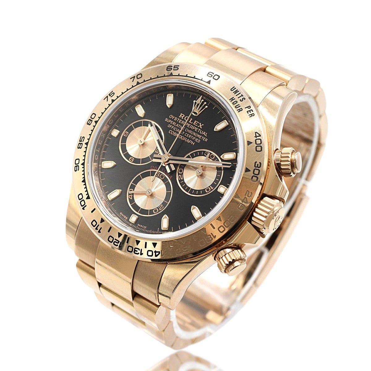 Rolex Cosmograph Daytona Oyster, 40 mm, Everose Gold - Ref 116505.