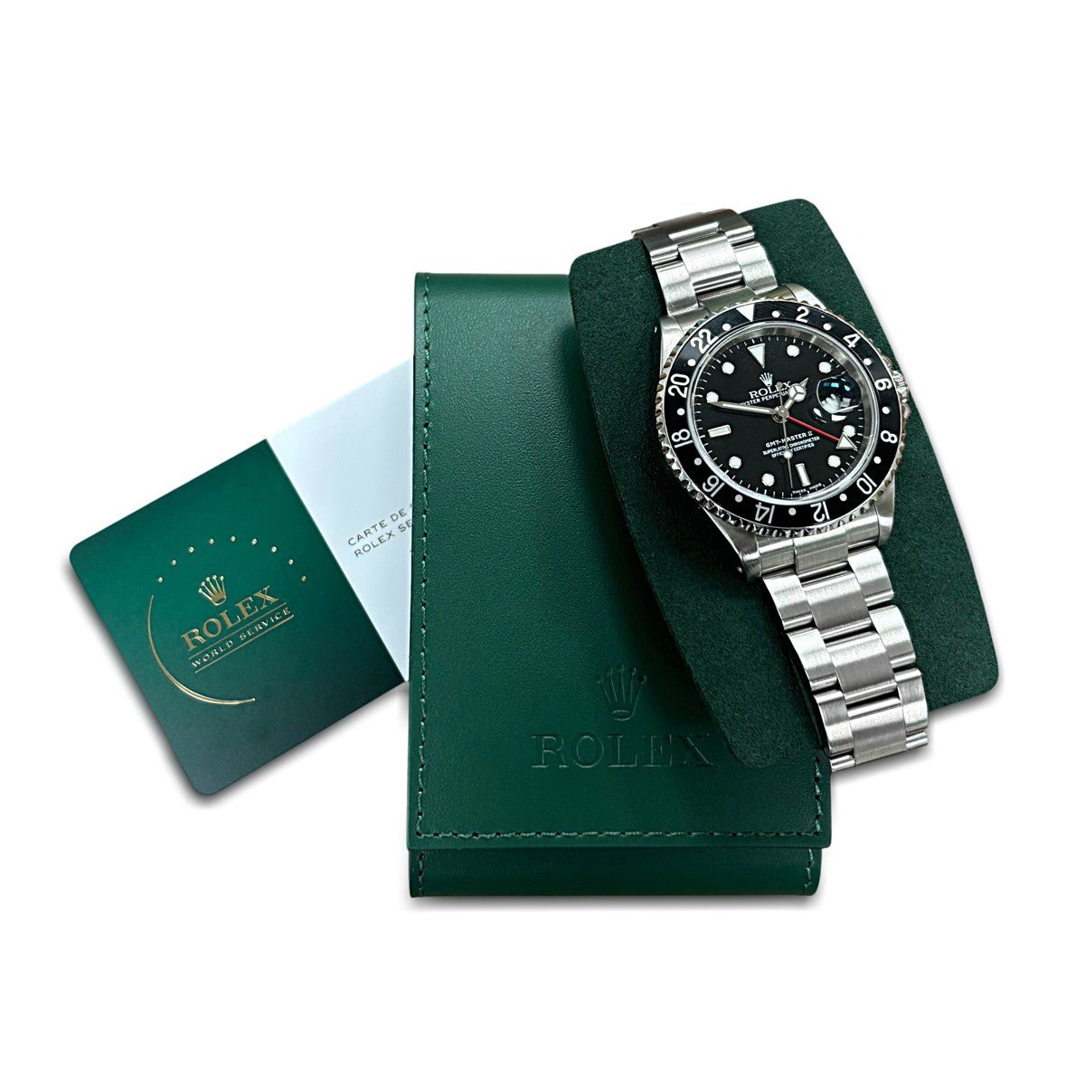 Rolex GMT Master II 40mm Steel Watch - Ref: 16710