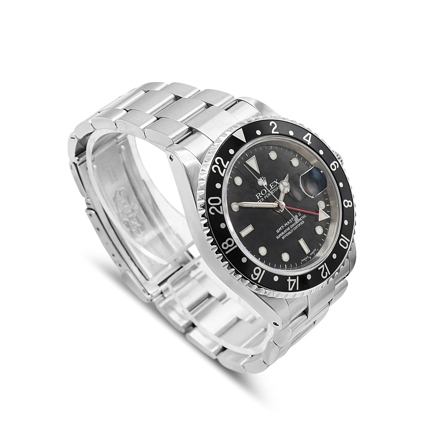 Rolex GMT Master II 40mm Steel Watch - Ref: 16710
