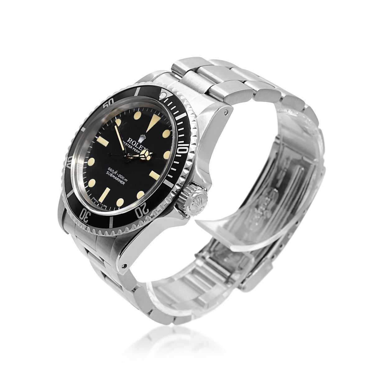 Rolex Vintage Oyster Perpetual Submariner Watch Ref 5513 Circa 1977