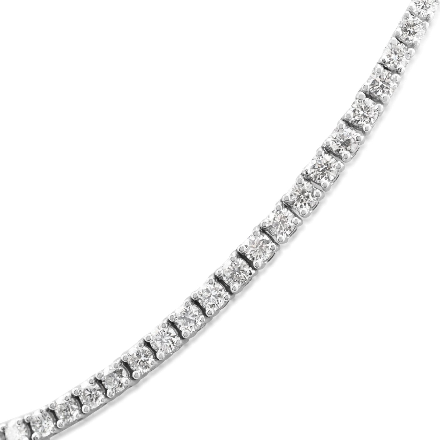 Round Brilliant 17.62ct Diamond Set Necklet