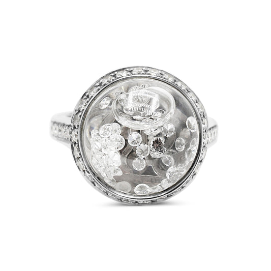Royal Asscher Ring - Large