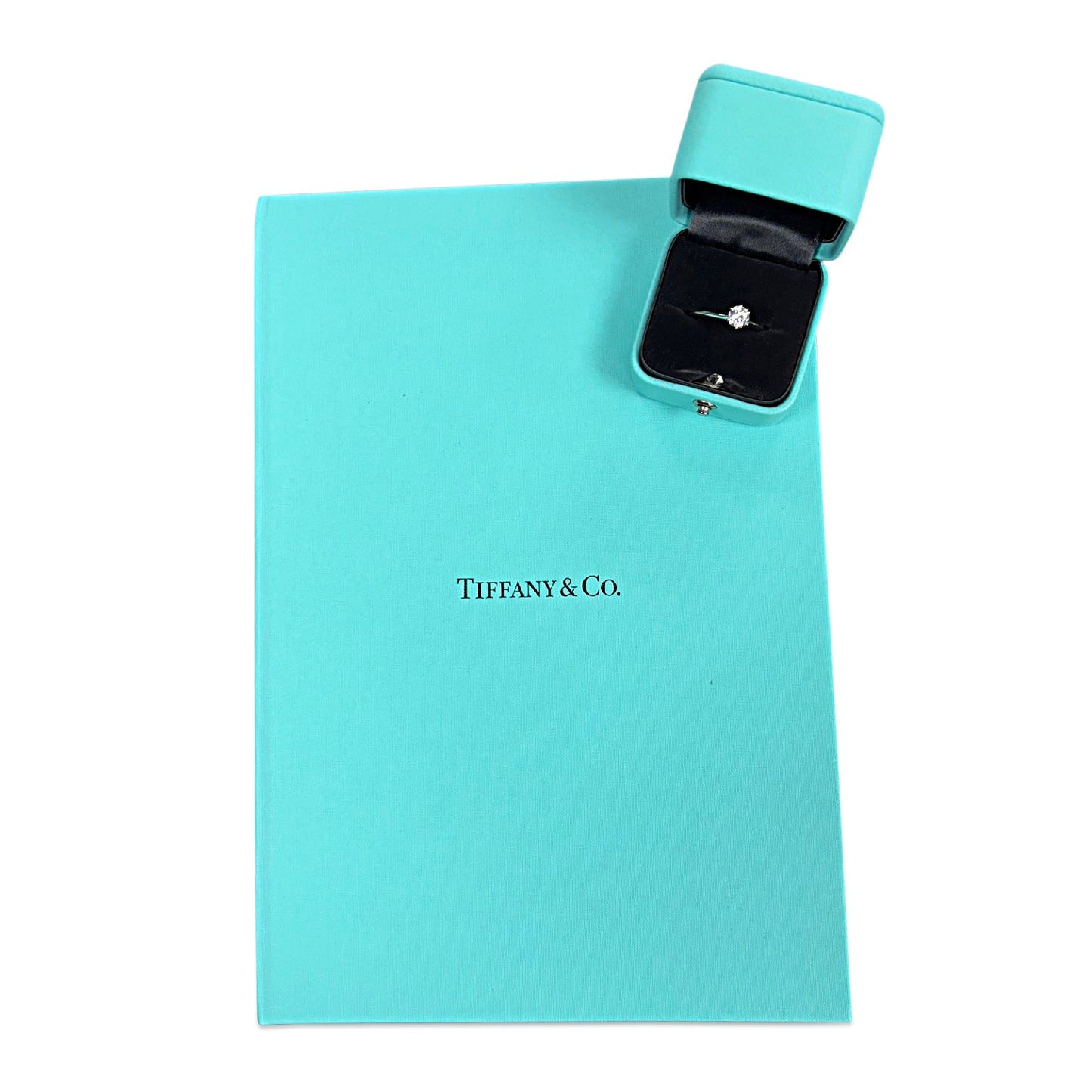Tiffany Certificated Solitaire Brilliant Cut Diamond Ring - Platinum
