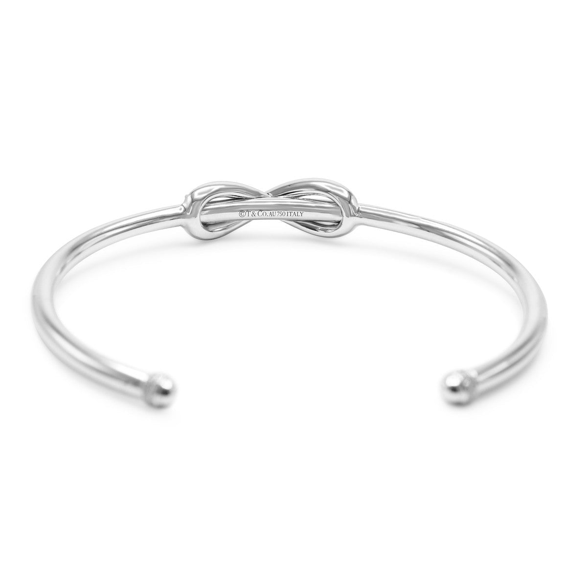Tiffany Diamond Inifinity Cuff Bangle