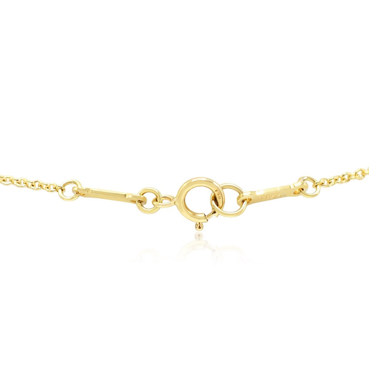 Tiffany Elsa Peretti Open Heart Pendant, 22mm - 18ct Yellow Gold