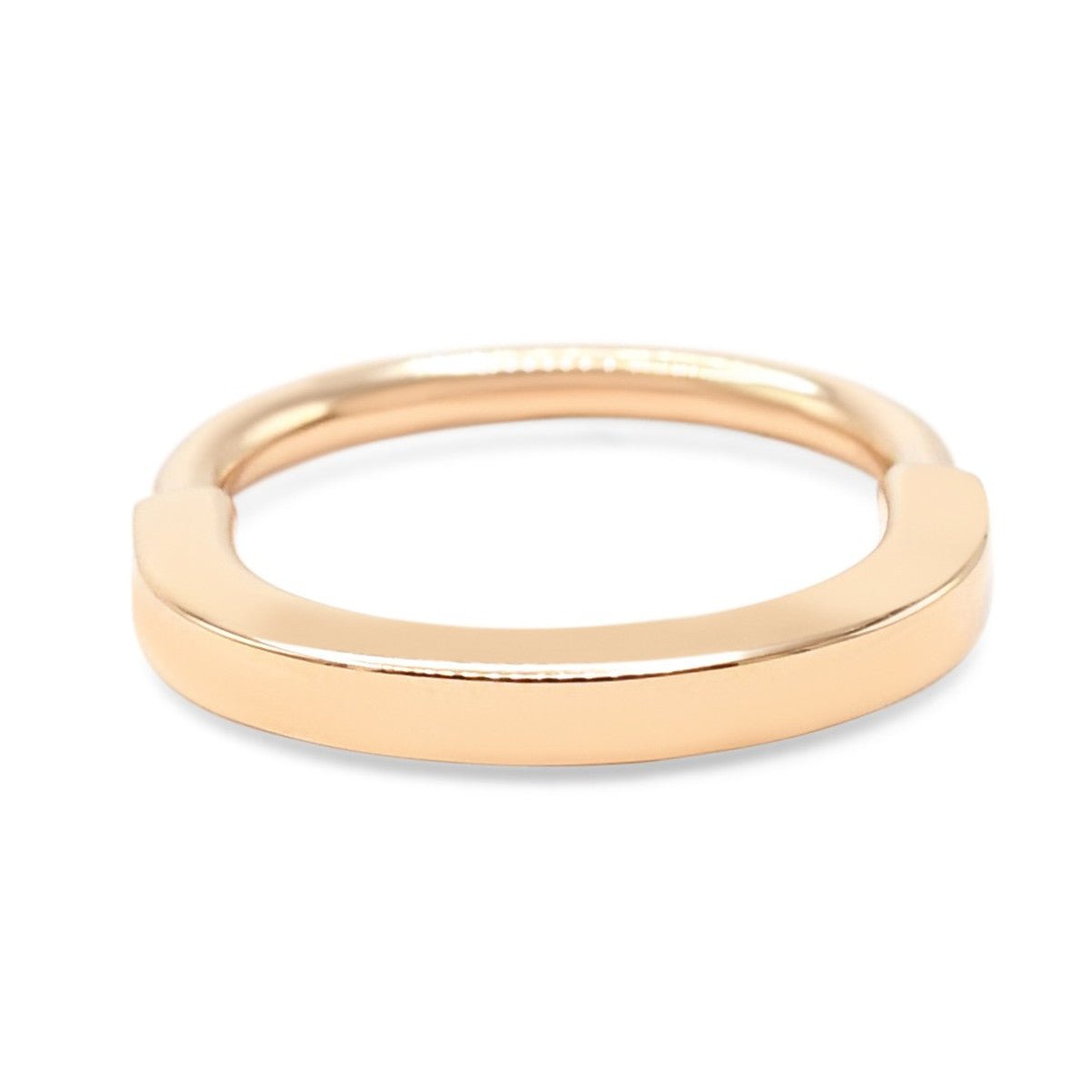 Tiffany Lock Ring Size 50 - 18ct Rose Gold