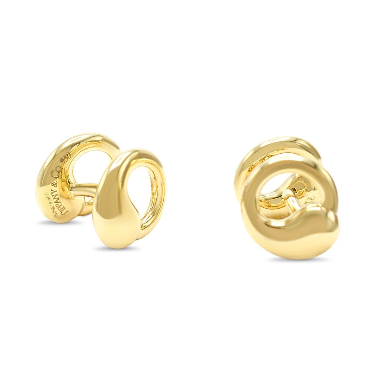 Tiffany Paloma Picasso Cufflinks - 18ct Yellow Gold