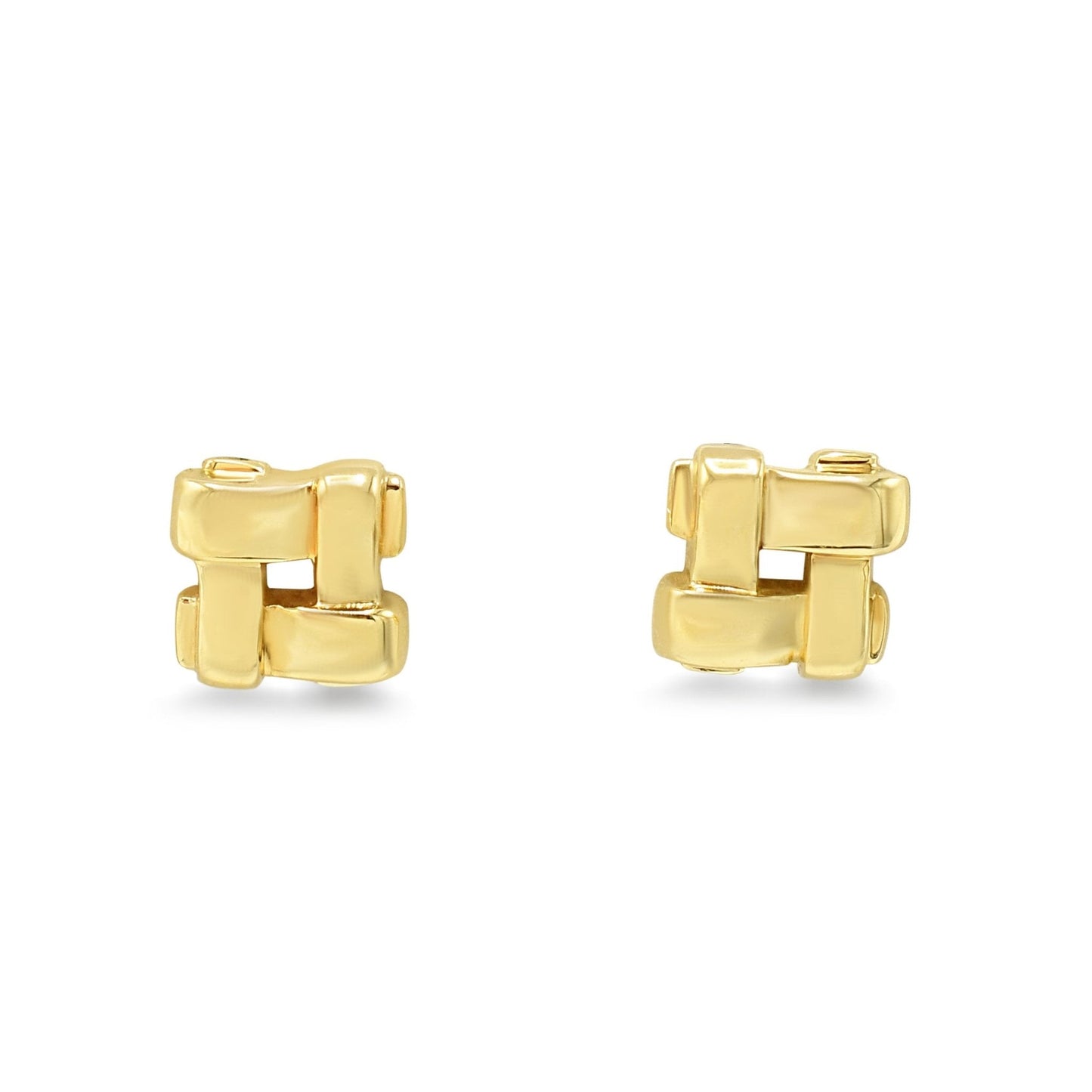 Tiffany Stud Earrings - 18ct Yellow Gold