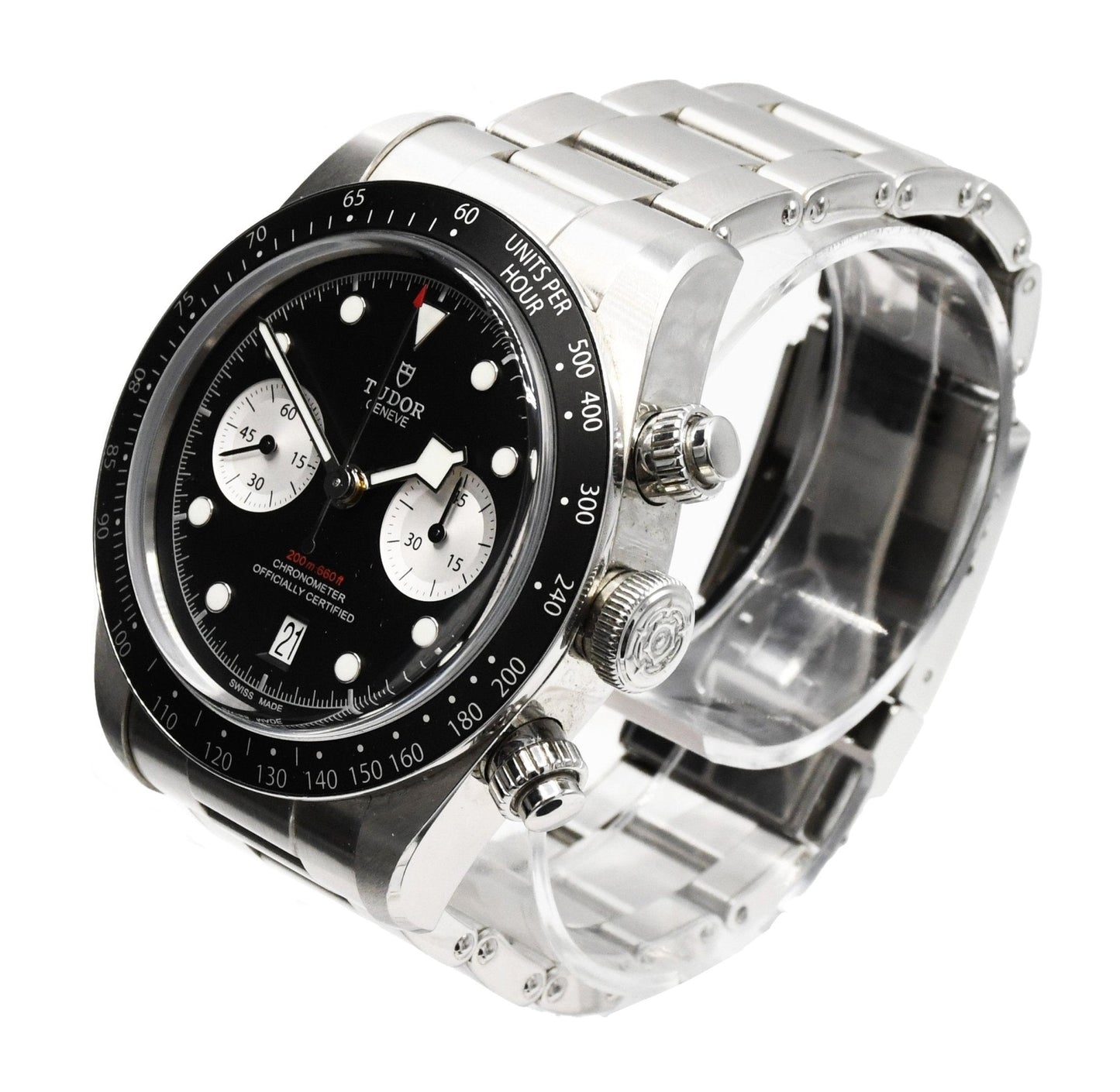 Tudor Black Bay Chrono 41mm Steel Automatic Watch - Ref: 79360N