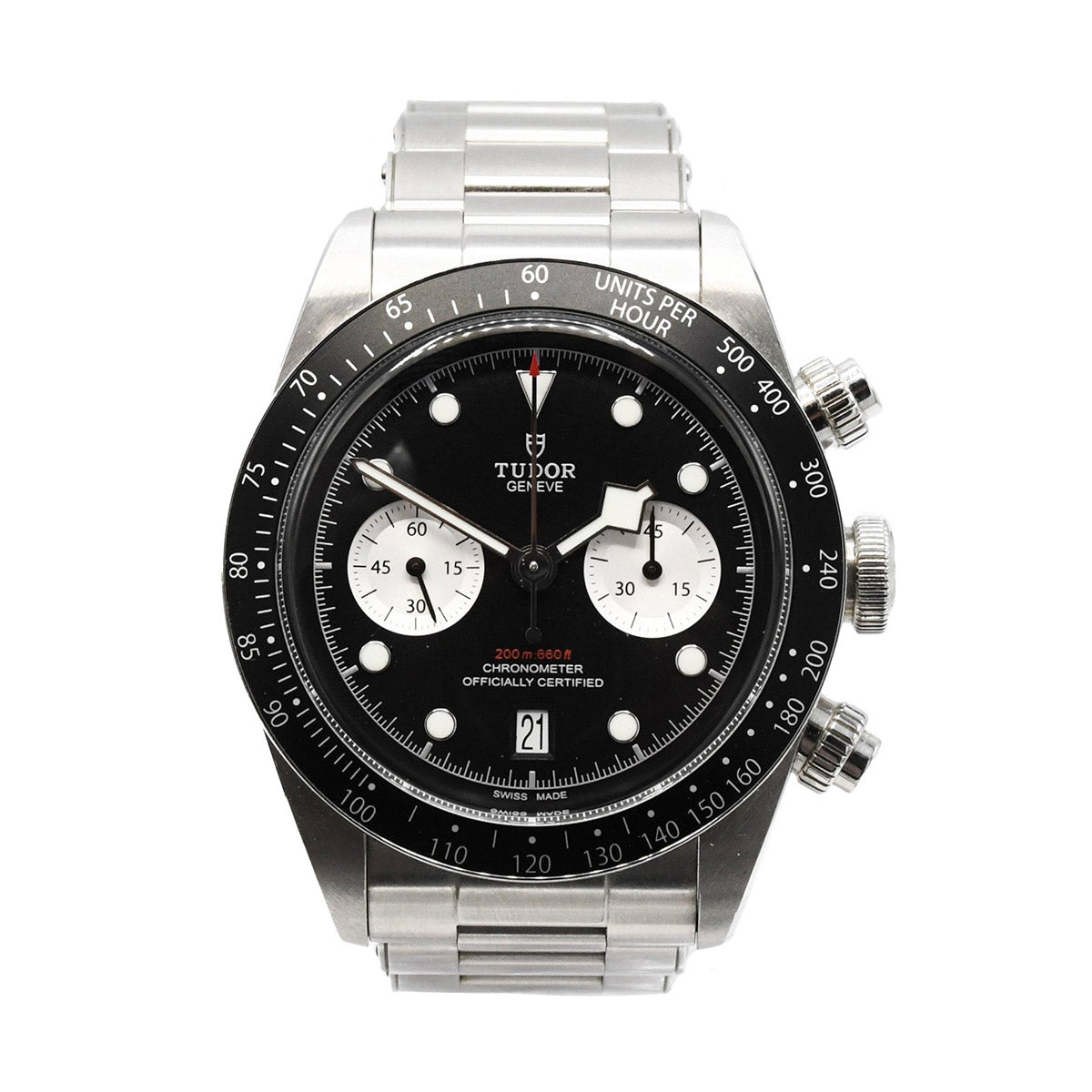 Tudor Black Bay Chrono 41mm Steel Automatic Watch - Ref: 79360N