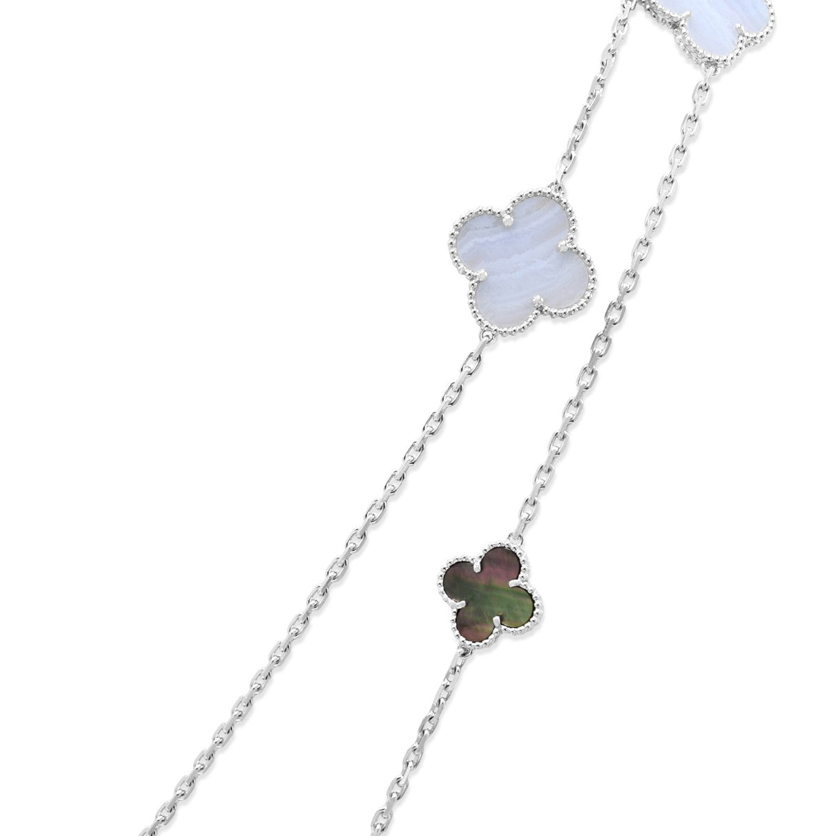 Van Cleef & Arpels Magic Alhambra 16 Motif Long Necklace
