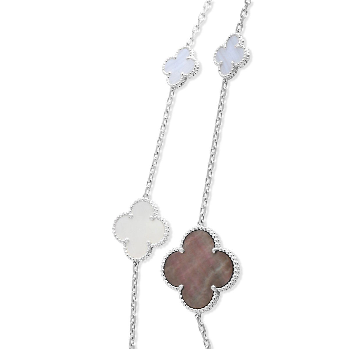 Van Cleef & Arpels Magic Alhambra 16 Motif Long Necklace