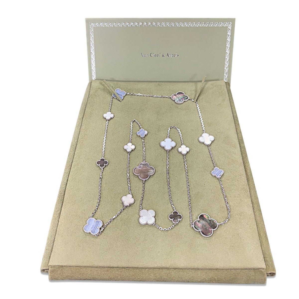 Van Cleef & Arpels Magic Alhambra 16 Motif Long Necklace