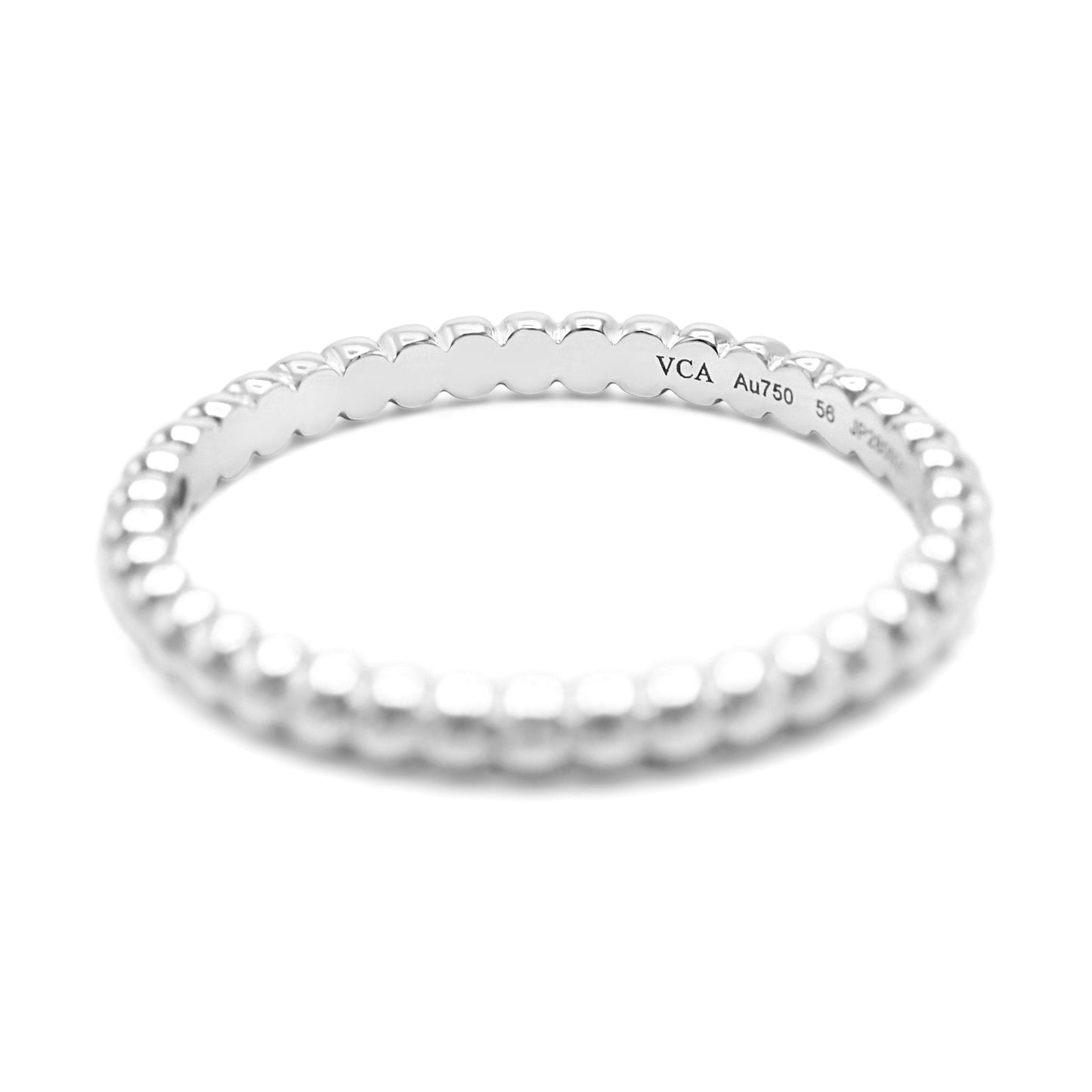 Van Cleef & Arpels Perlee Pearls Of Gold Ring, Small Model - Size 56