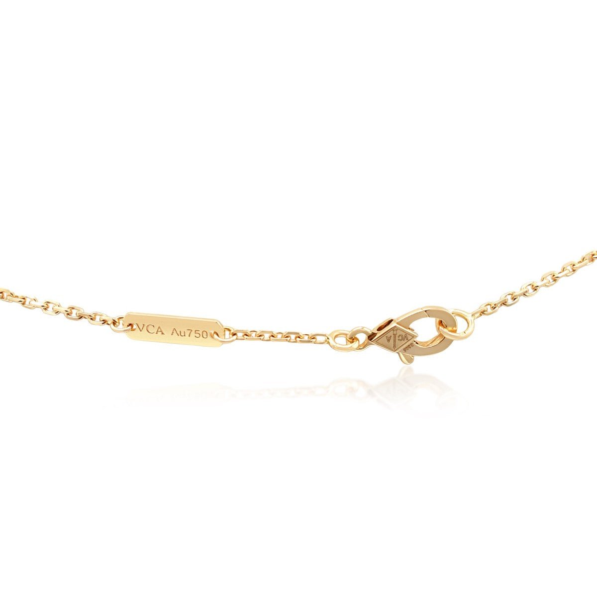 Van Cleef & Arpels Trace chain, 42 cm - 18ct Rose Gold