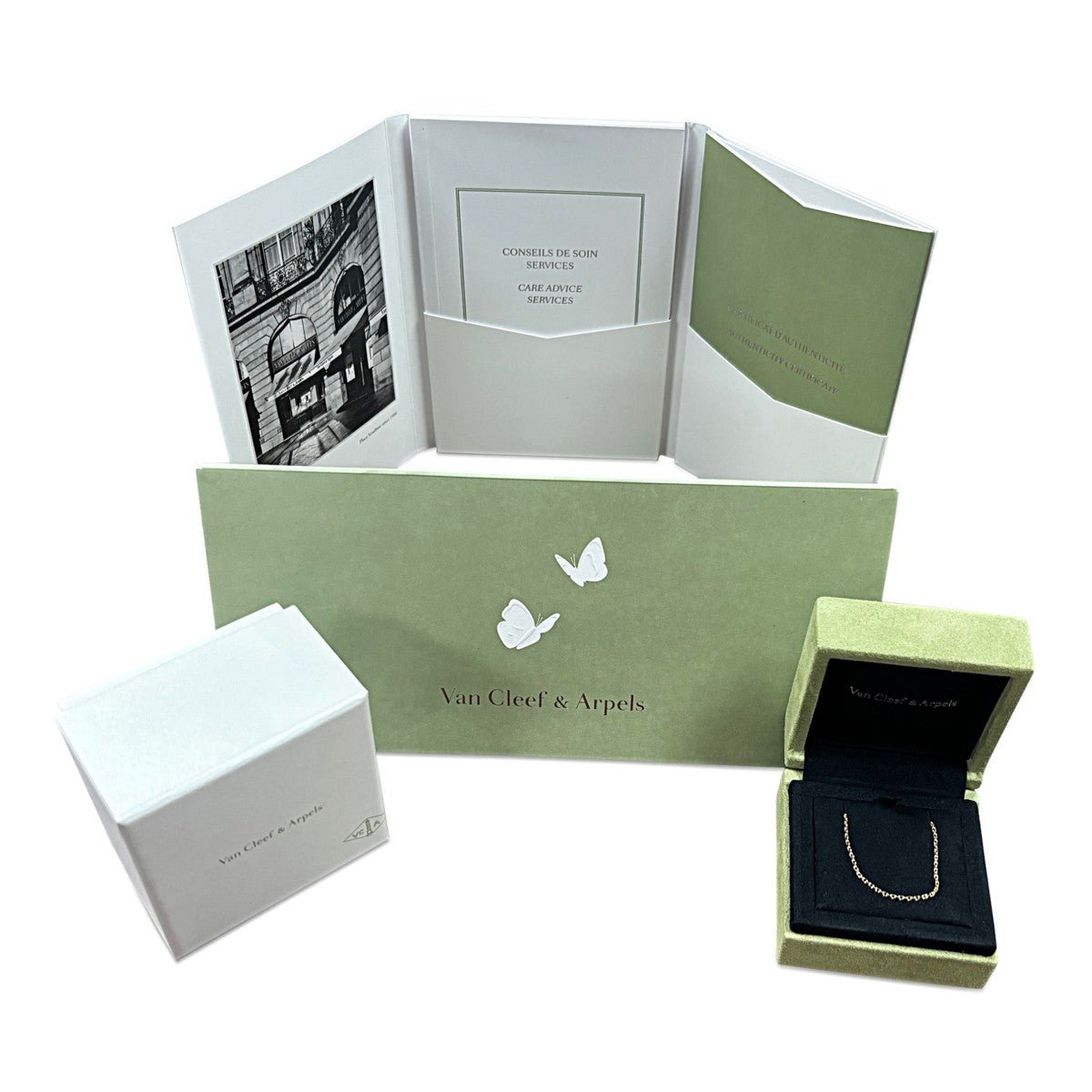 Van Cleef & Arpels Trace chain, 42 cm - 18ct Rose Gold
