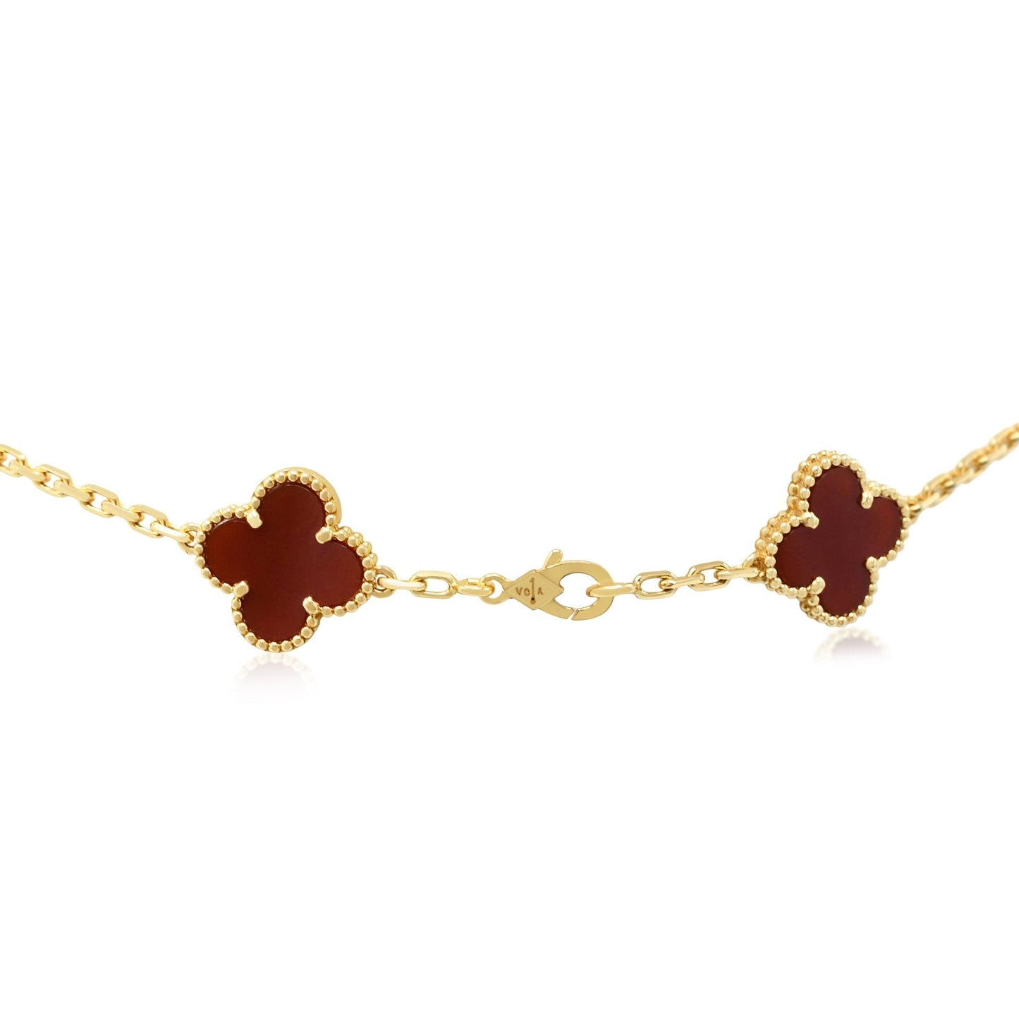 Van Cleef & Arpels Vintage Alhambra Necklace, 10 Motifs