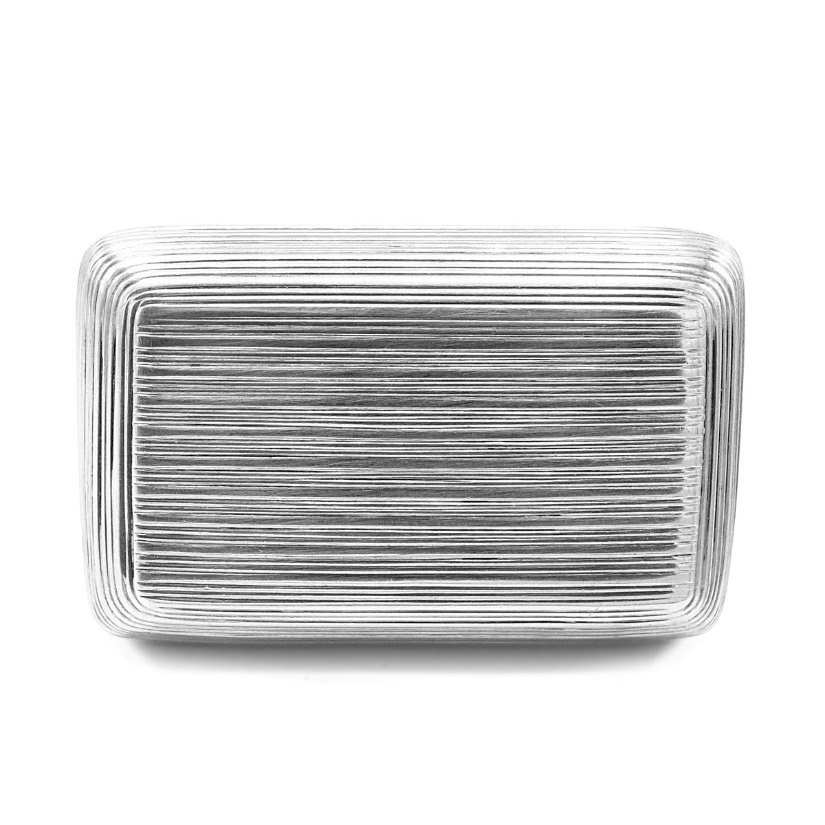 William Parker Antique George III Silver Snuff Box Circa 1808